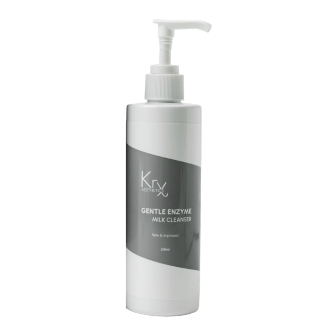 KrX Gentle Enzyme Milk Cleanser + Makeup Remover – 250 ml