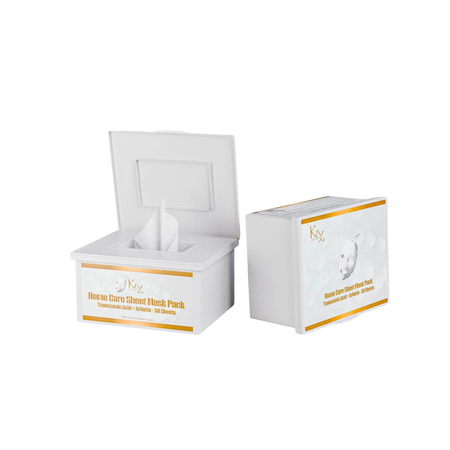 Home Care Sheet Mask Pack (Acide Tranéxamique + Arbutin) - Cosmétique professionnelle KRX Aesthetics Suisse