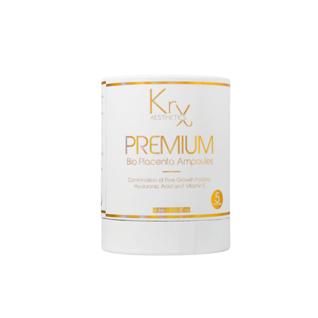 Premium Ampoule - Bio Placenta - Cosmétique professionnelle KRX Aesthetics Suisse