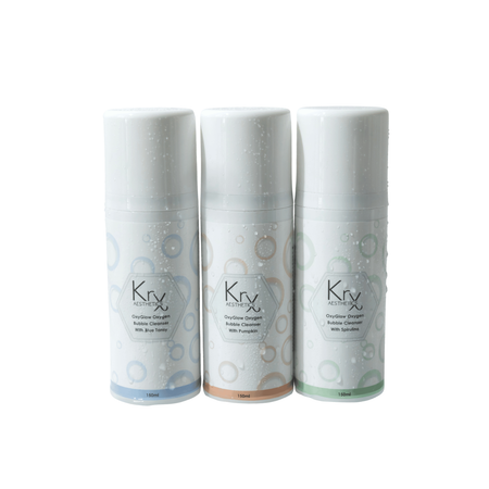Set Oxy Glow Bubble Cleanser - Cosmétique professionnelle KRX Aesthetics Suisse