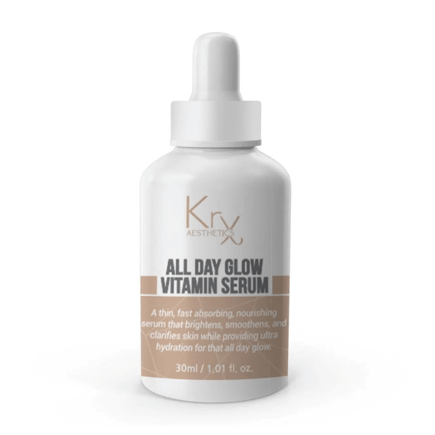 All Day Glow Vitamin Serum - 30 ml - Cosmétique professionnelle KRX Aesthetics Suisse