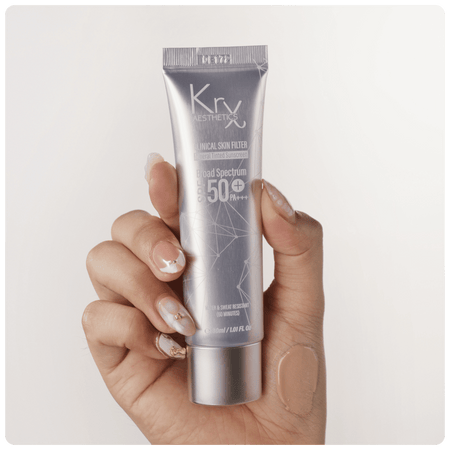 Clinical Skin Filler Tinted Sunscreen (Medium-Dark) - Cosmétique professionnelle KRX Aesthetics Suisse