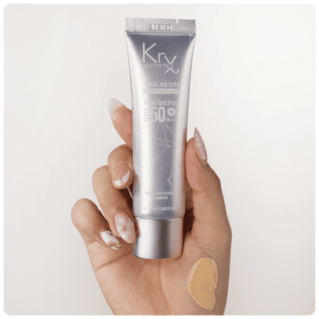 Clinical Skin Filler Tinted Sunscreen (Light-Medium) - Cosmétique professionnelle KRX Aesthetics Suisse