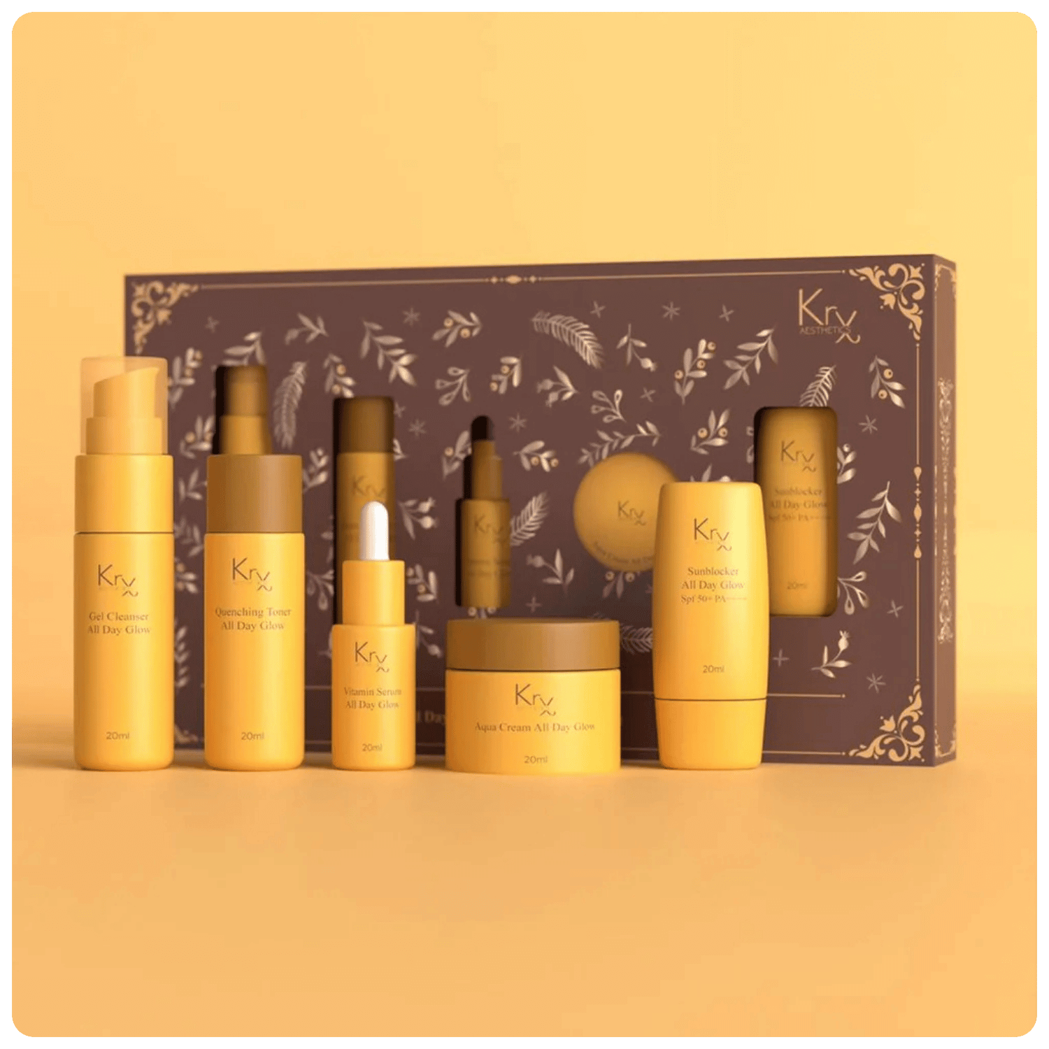 Holiday Set Glow Line (Édition Limitée) - Cosmétique professionnelle KRX Aesthetics Suisse