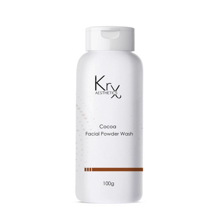 Cocoa Facial Powder Wash - 100 g - Cosmétique professionnelle KRX Aesthetics Suisse