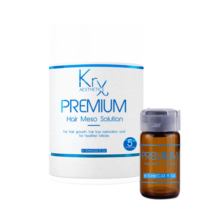Premium Ampoule - Hair Meso Solution - Cosmétique professionnelle KRX Aesthetics Suisse