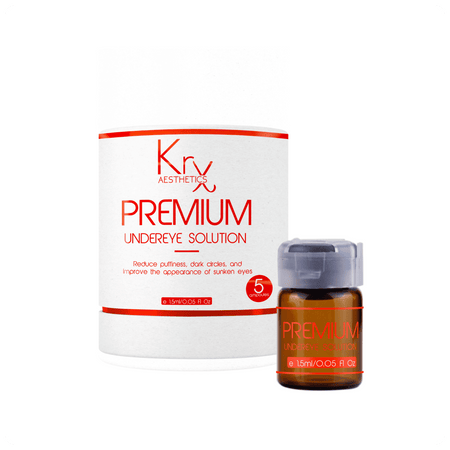 Premium Ampoule - Undereye Solution - Cosmétique professionnelle KRX Aesthetics Suisse