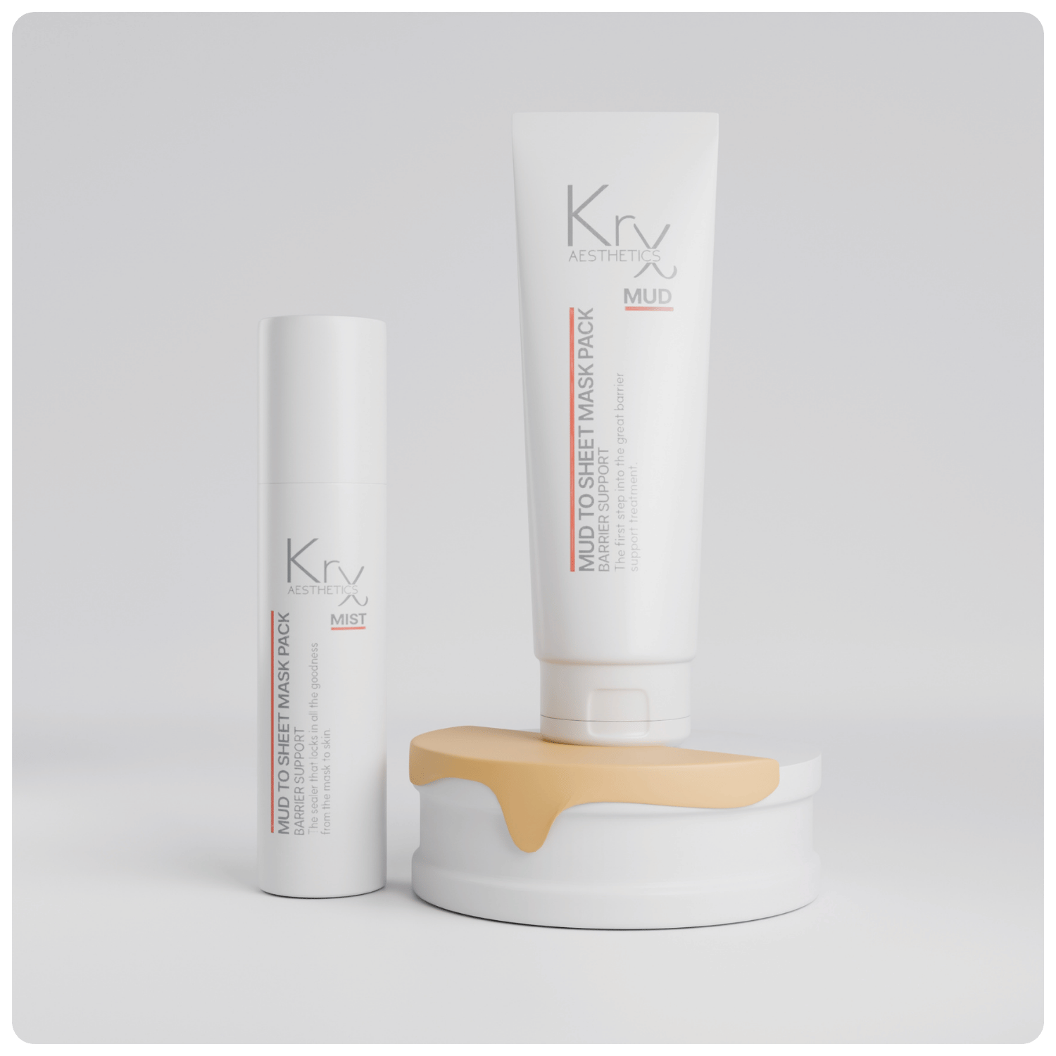 Mud to Sheet Mask - Cosmétique professionnelle KRX Aesthetics Suisse