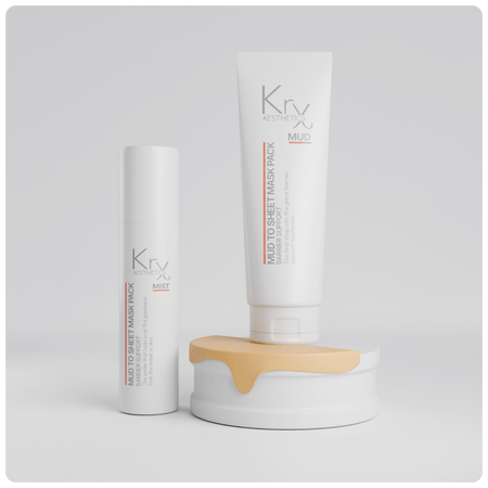 Mud to Sheet Mask - Cosmétique professionnelle KRX Aesthetics Suisse