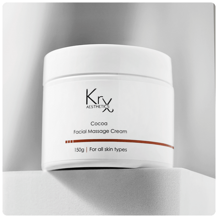 Cocoa Facial Massage Cream - Cosmétique professionnelle KRX Aesthetics Suisse