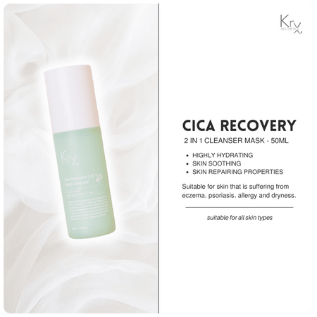 Cica Recovery 2 in 1 Mask Cleanser - 50 g - Cosmétique professionnelle KRX Aesthetics Suisse