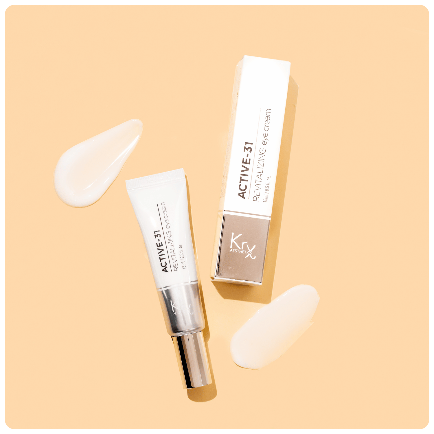 Active-31 Revitalizing Eye Cream - 15 ml - Cosmétique professionnelle KRX Aesthetics Suisse