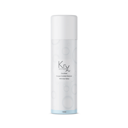 Oxy Glow Bubble Cleanser Blue Tansy - 150 ml - Cosmétique professionnelle KRX Aesthetics Suisse