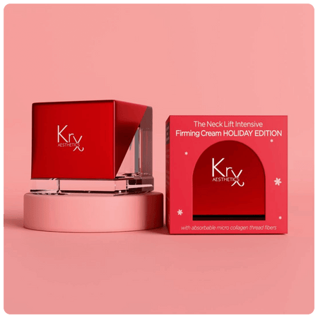 Holiday Crème Neck Lift (Édition Limitée) - Cosmétique professionnelle KRX Aesthetics Suisse