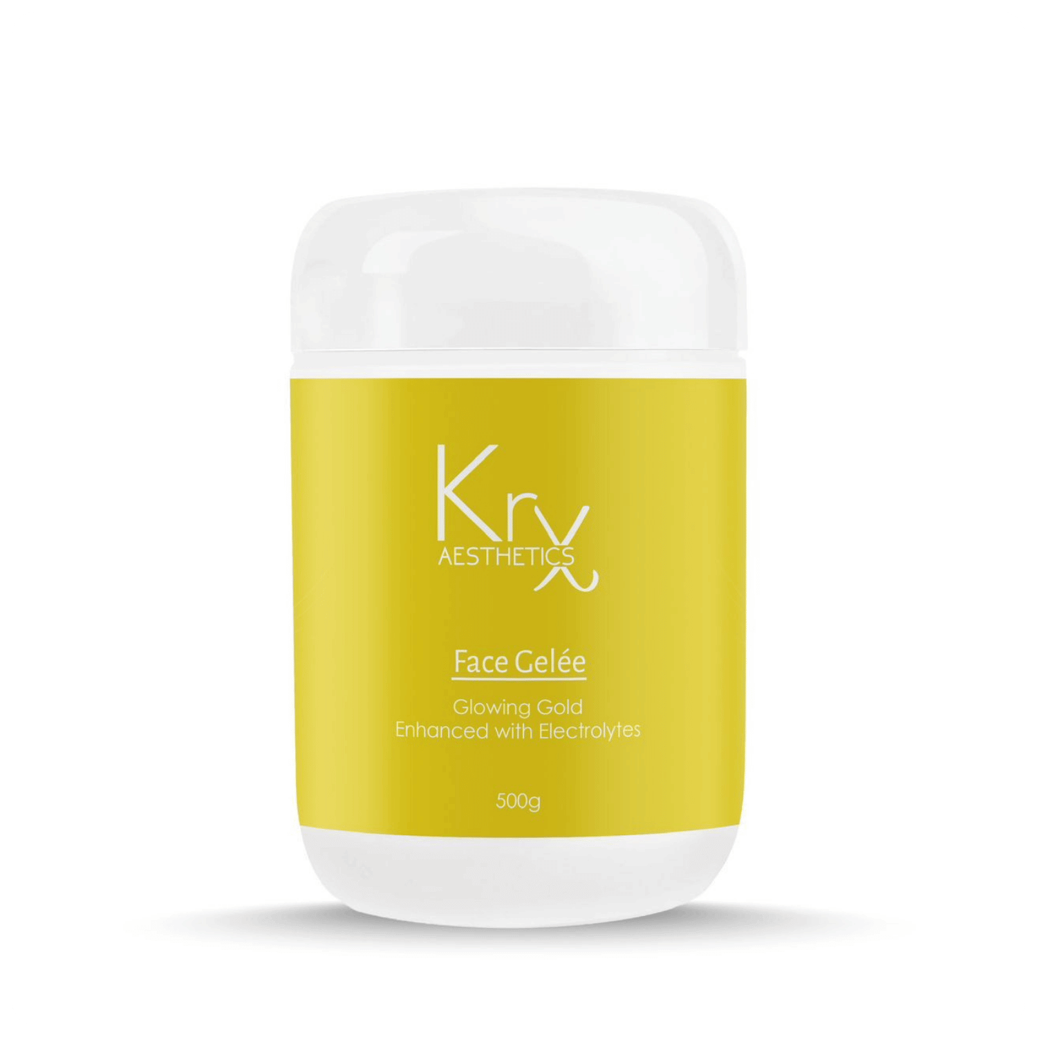 Jelly Mask Glowing Gold - Cosmétique professionnelle KRX Aesthetics Suisse