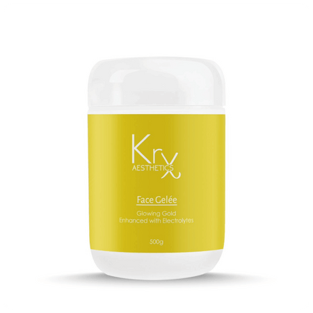 Jelly Mask Glowing Gold - Cosmétique professionnelle KRX Aesthetics Suisse