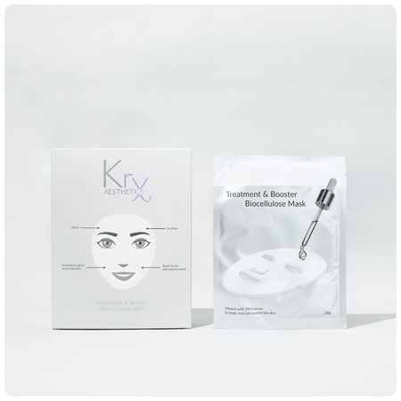 Treatment & Booster Biocellullose Mask - Cosmétique professionnelle KRX Aesthetics Suisse
