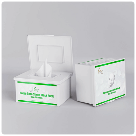 Home Care Sheet Mask (CICA) - Cosmétique professionnelle KRX Aesthetics Suisse