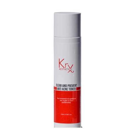 Clear & Prevent Anti Acne Face Toner - 120 ml - Cosmétique professionnelle KRX Aesthetics Suisse
