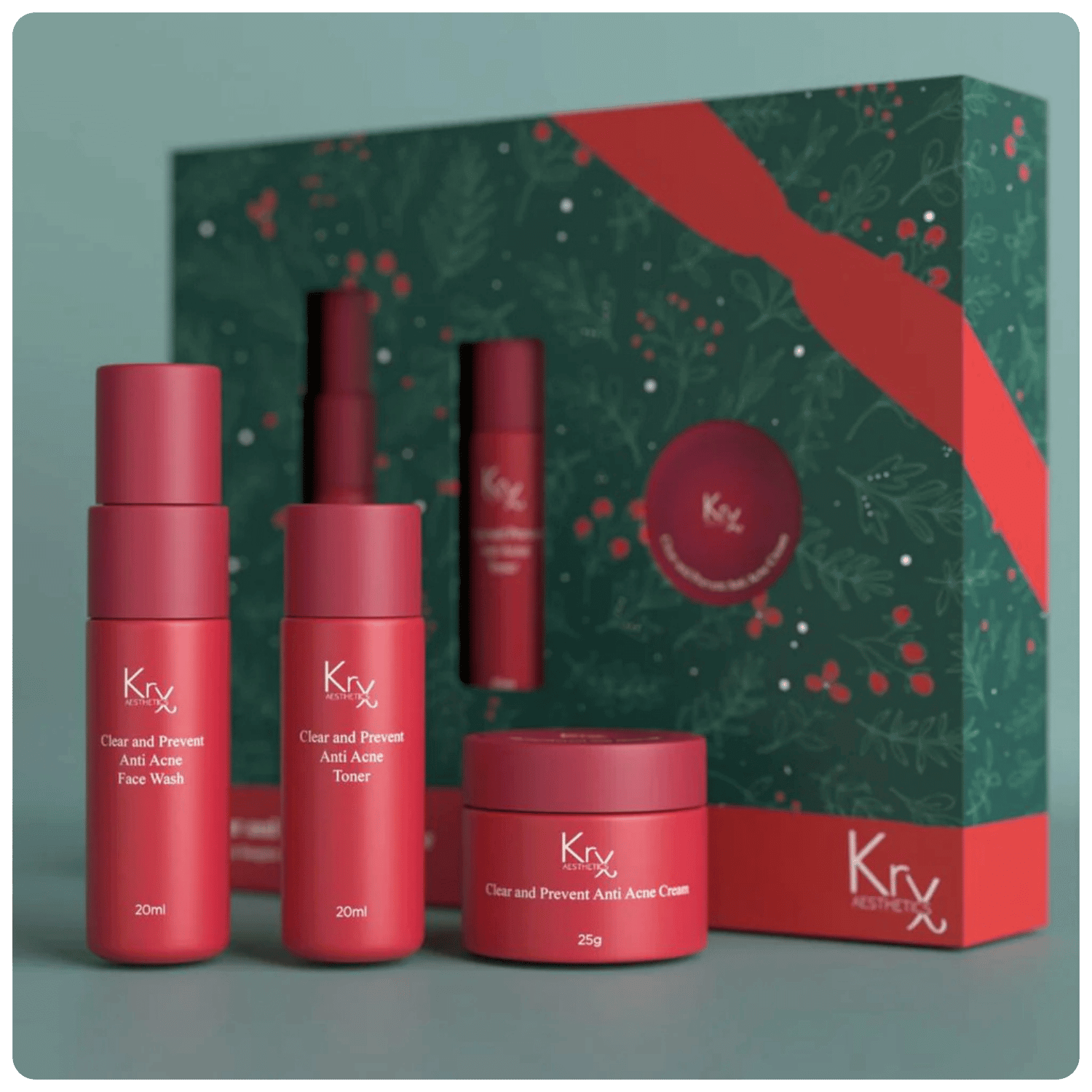 Holiday Set Acné Line (Édition Limitée) - Cosmétique professionnelle KRX Aesthetics Suisse