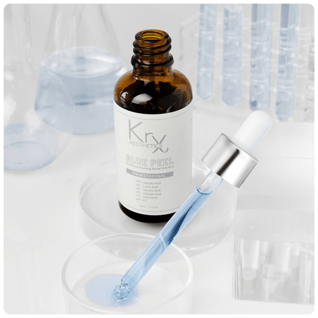 Blue Peel - Cosmétique professionnelle KRX Aesthetics Suisse