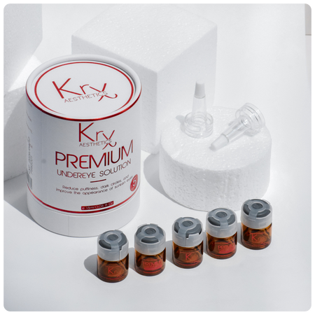Premium Ampoule - Undereye Solution - Cosmétique professionnelle KRX Aesthetics Suisse