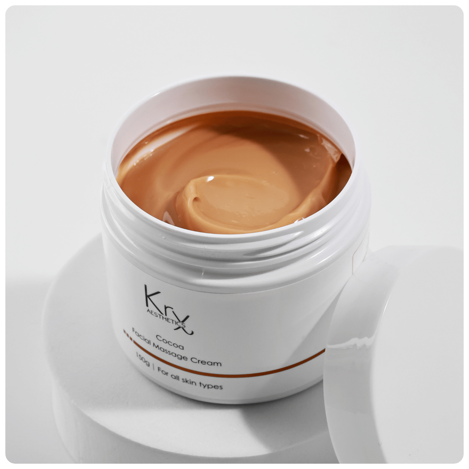 Cocoa Facial Massage Cream - Cosmétique professionnelle KRX Aesthetics Suisse