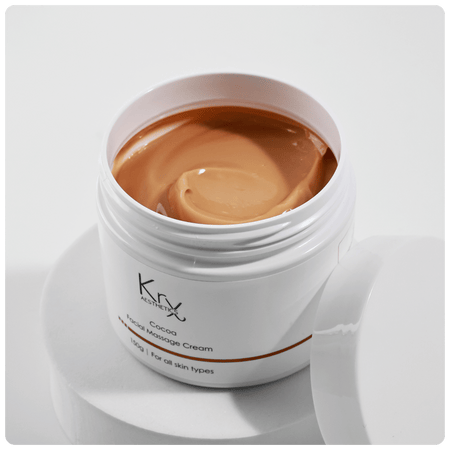 Cocoa Facial Massage Cream - Cosmétique professionnelle KRX Aesthetics Suisse