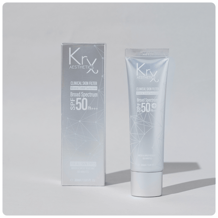 Clinical Skin Filler Tinted Sunscreen (Medium-Dark) - Cosmétique professionnelle KRX Aesthetics Suisse