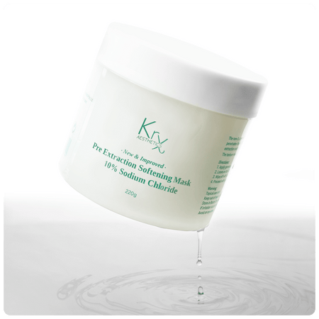 Pre Extraction Softening Mask - Cosmétique professionnelle KRX Aesthetics Suisse