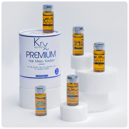 Premium Ampoule - Hair Meso Solution - Cosmétique professionnelle KRX Aesthetics Suisse
