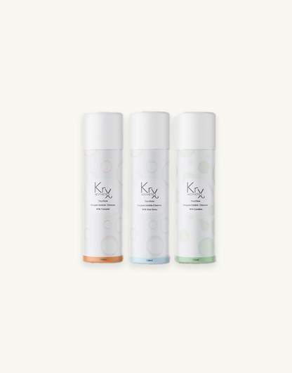 Oxy Glow Bubble Wash Blue Tansy