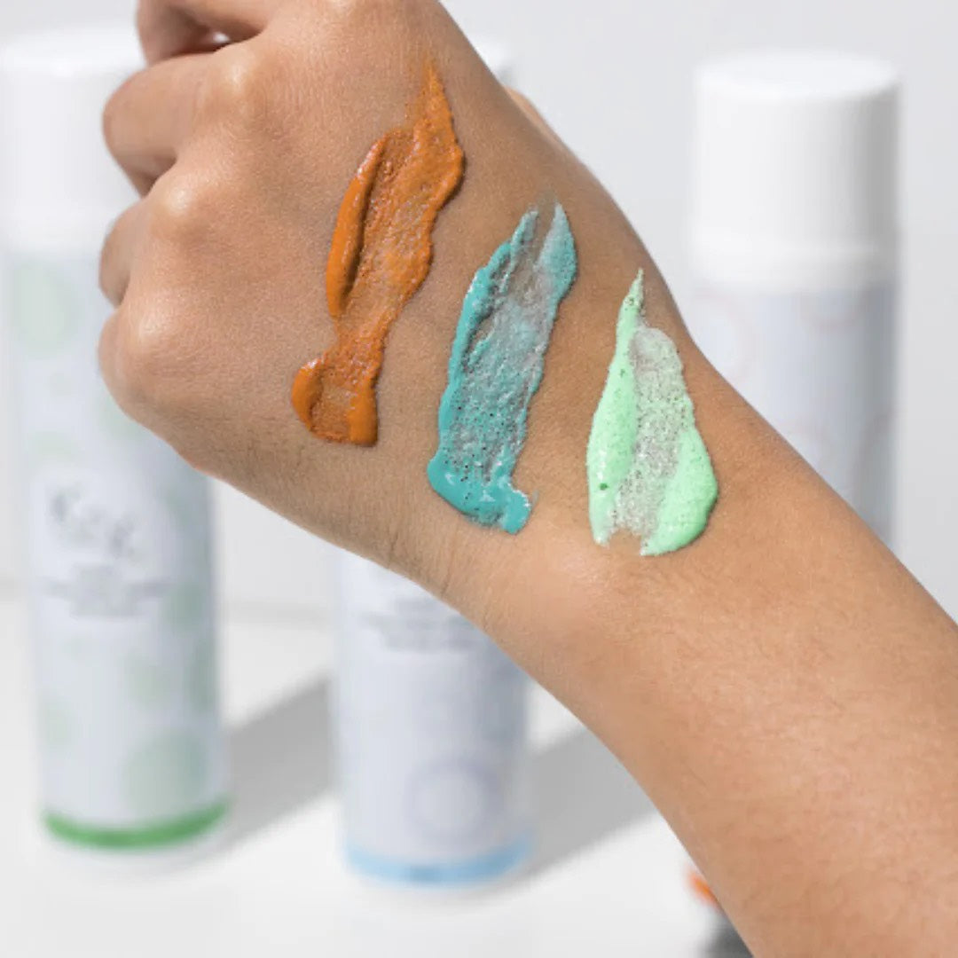 Oxy Glow Bubble Wash Blue Tansy