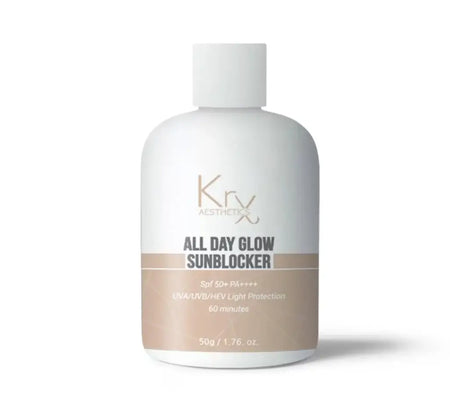 All Day Glow Sunblocker SPF 50 - Cosmétique professionnelle KRX Aesthetics Suisse