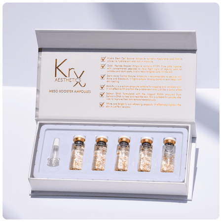Meso Booster Ampoule – Salmon DNA (PDRN) - Cosmétique professionnelle KRX Aesthetics Suisse