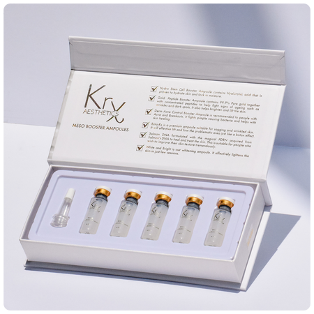 Meso Booster Ampoule – Boto-RX - Cosmétique professionnelle KRX Aesthetics Suisse