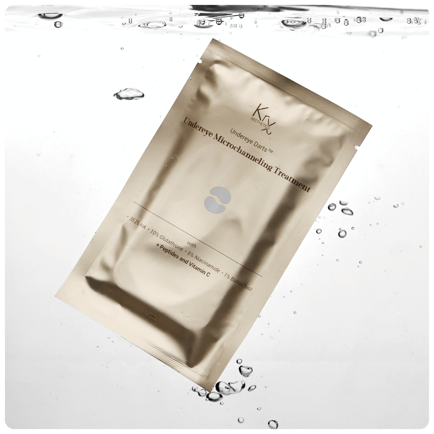 Patch Microneedling Cernes - Cosmétique professionnelle KRX Aesthetics Suisse